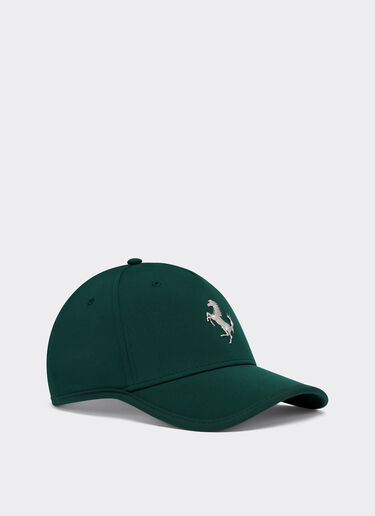 Ferrari Baseballkappe mit tänzelndem Pferd aus Metall Ficus Green 20815f