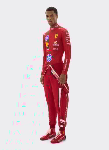 Lewis Hamilton Puma racing undersuit for Scuderia Ferrari Ferrari Lewis Hamilton Puma racing undersuit for Scuderia Ferrari Red LA08Pf