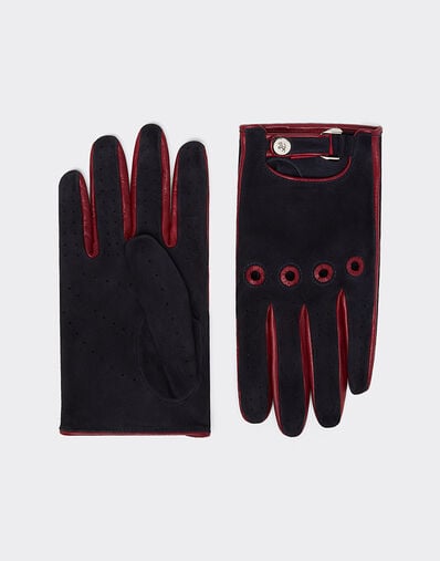 Ferrari Suede driving gloves Ultramarine 50245f