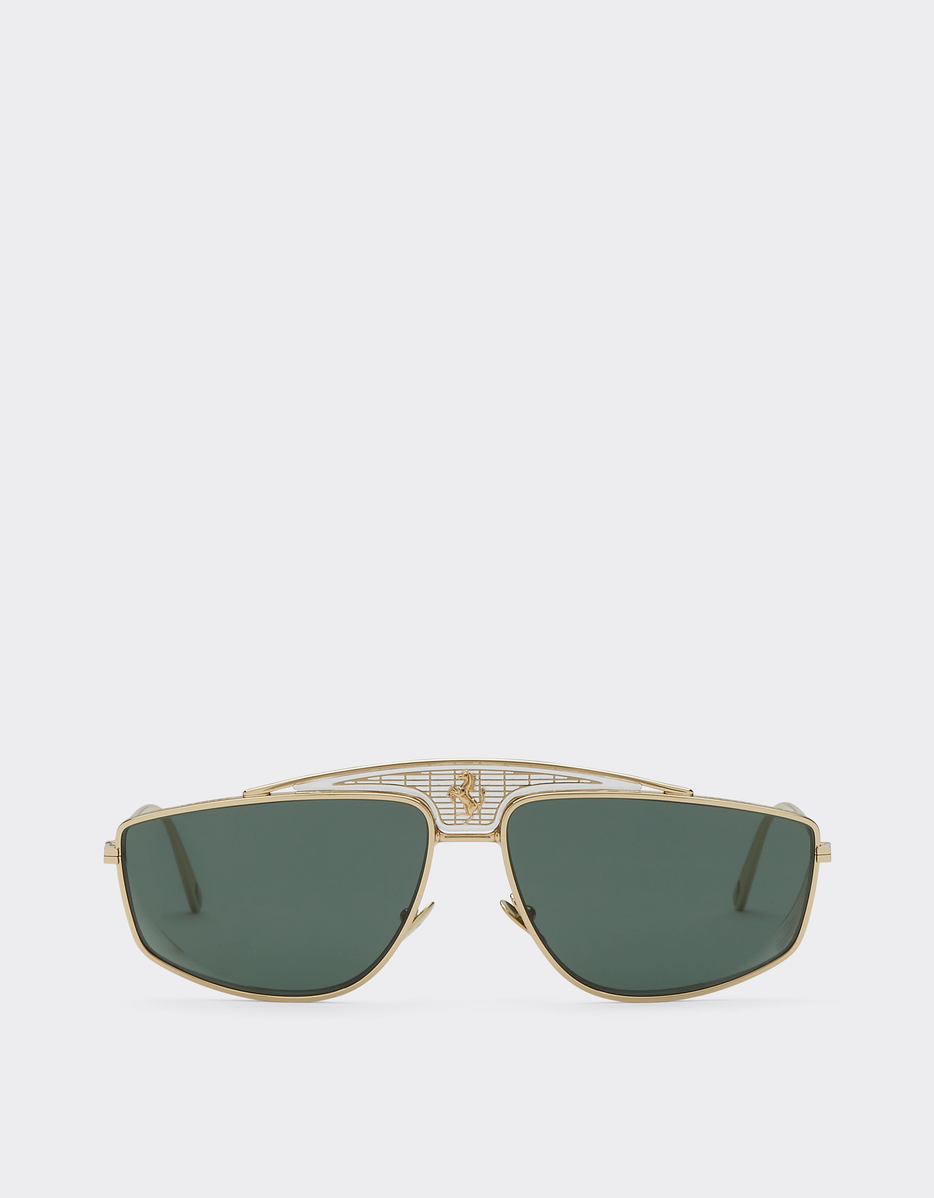 Ferrari Ferrari sunglasses with dark green lenses Silver F1248f