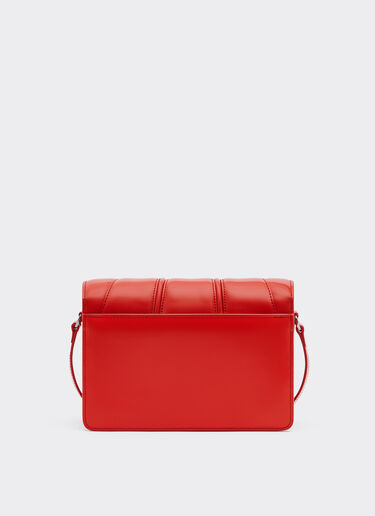 Ferrari Ferrari GT borsa crossbody in pelle spazzolata Rosso Dino 21368f