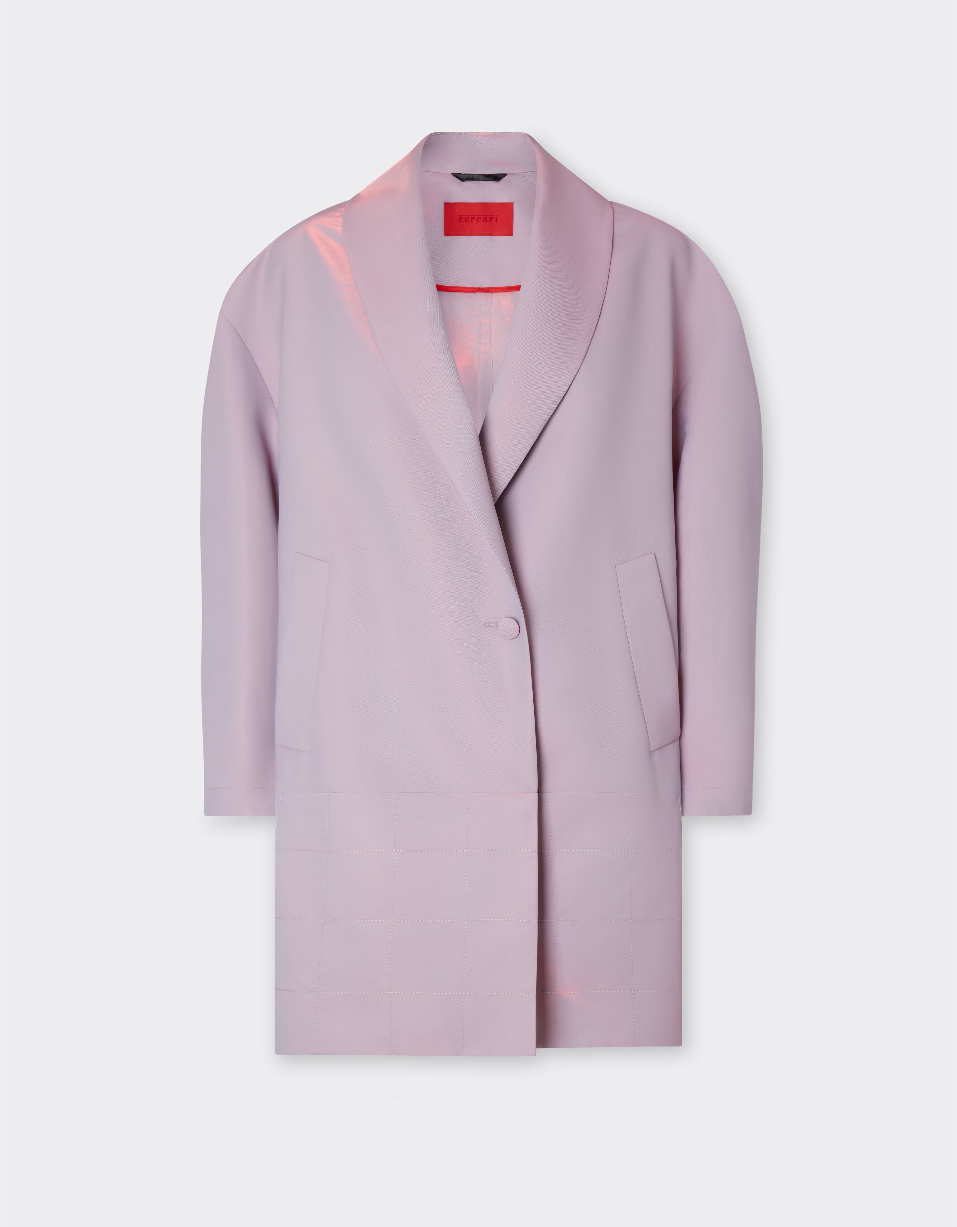 Ferrari Peacoat in iridescent nylon twill Wisteria 22438f