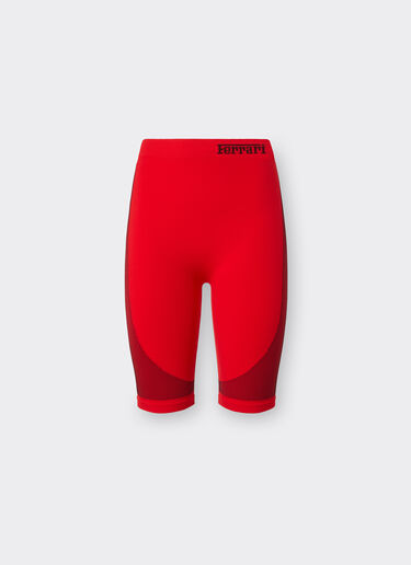 Ferrari 科技面料短裤 Rosso Dino 红色 48408f