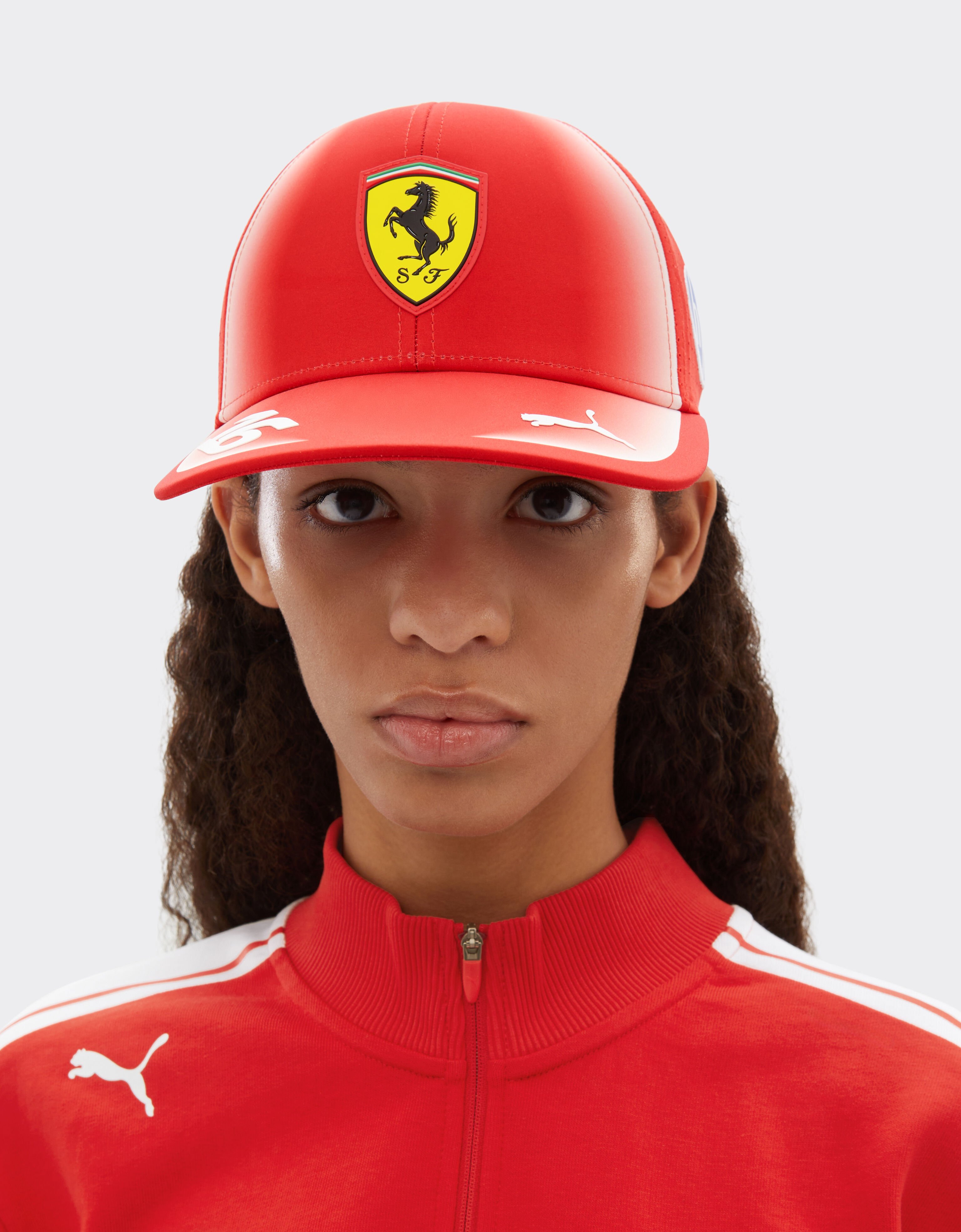 Ferrari Casquette de baseball Leclerc Replica 2026 Puma pour Scuderia Ferrari HP Rosso LA0HOf