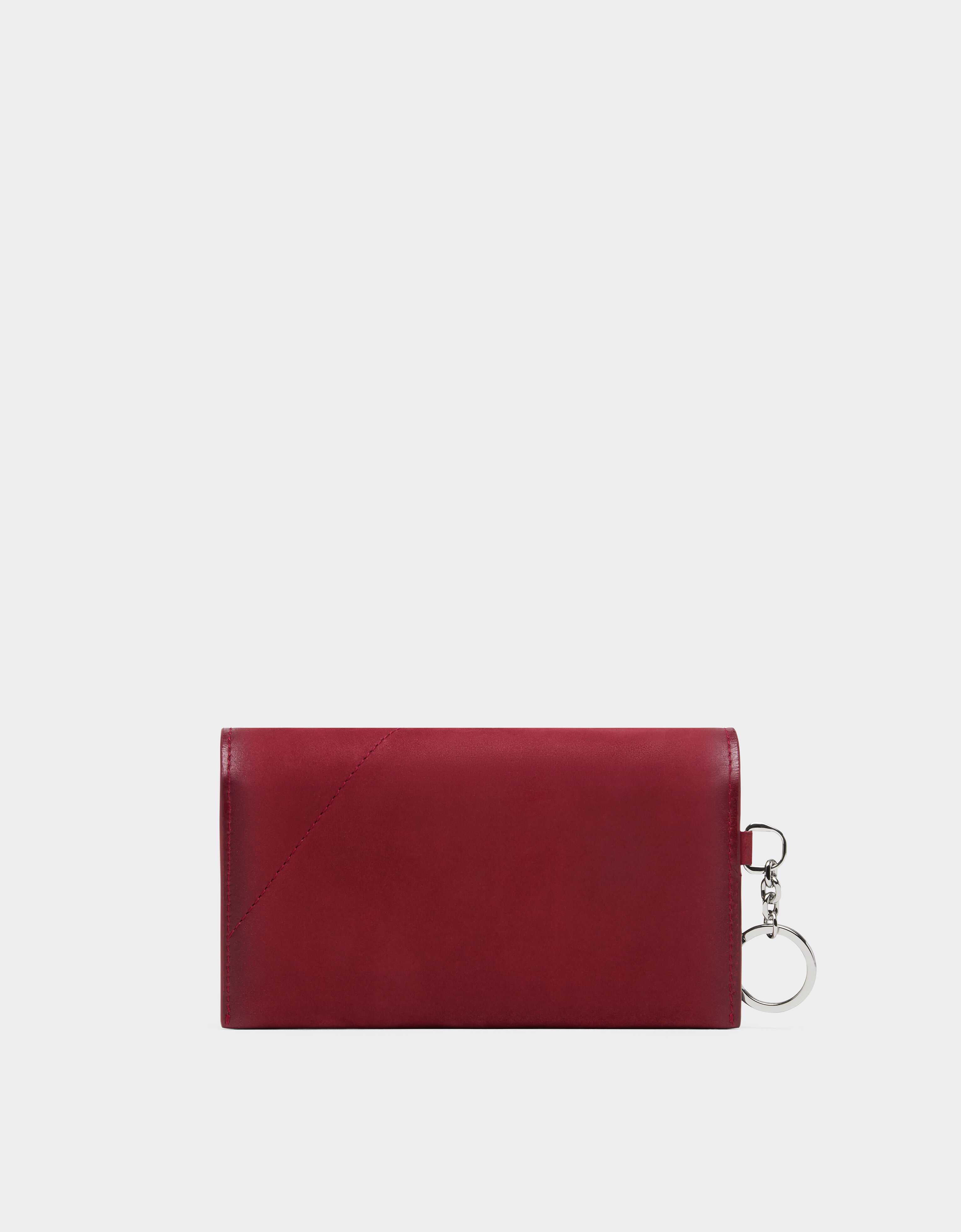 Ferrari Nubuck eyeglass case Maison Red 50523f