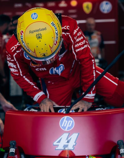 Ferrari Lewis Hamilton Monza Special Edition 2026 Limited Edition Helmet, 1:1 scale Multicolore LO0R2660EXT0001f