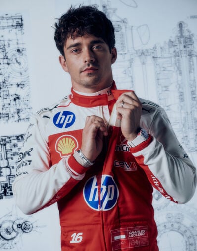 Ferrari Scuderia Ferrari Leclerc Replica racing overalls for the 2026 Austin Grand Prix Racing Red LW0JU4120EXT0001f