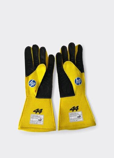 Ferrari Gants de course Hamilton Replica GP Silverstone 2026 Yellow LA0GL1084EXT0001f