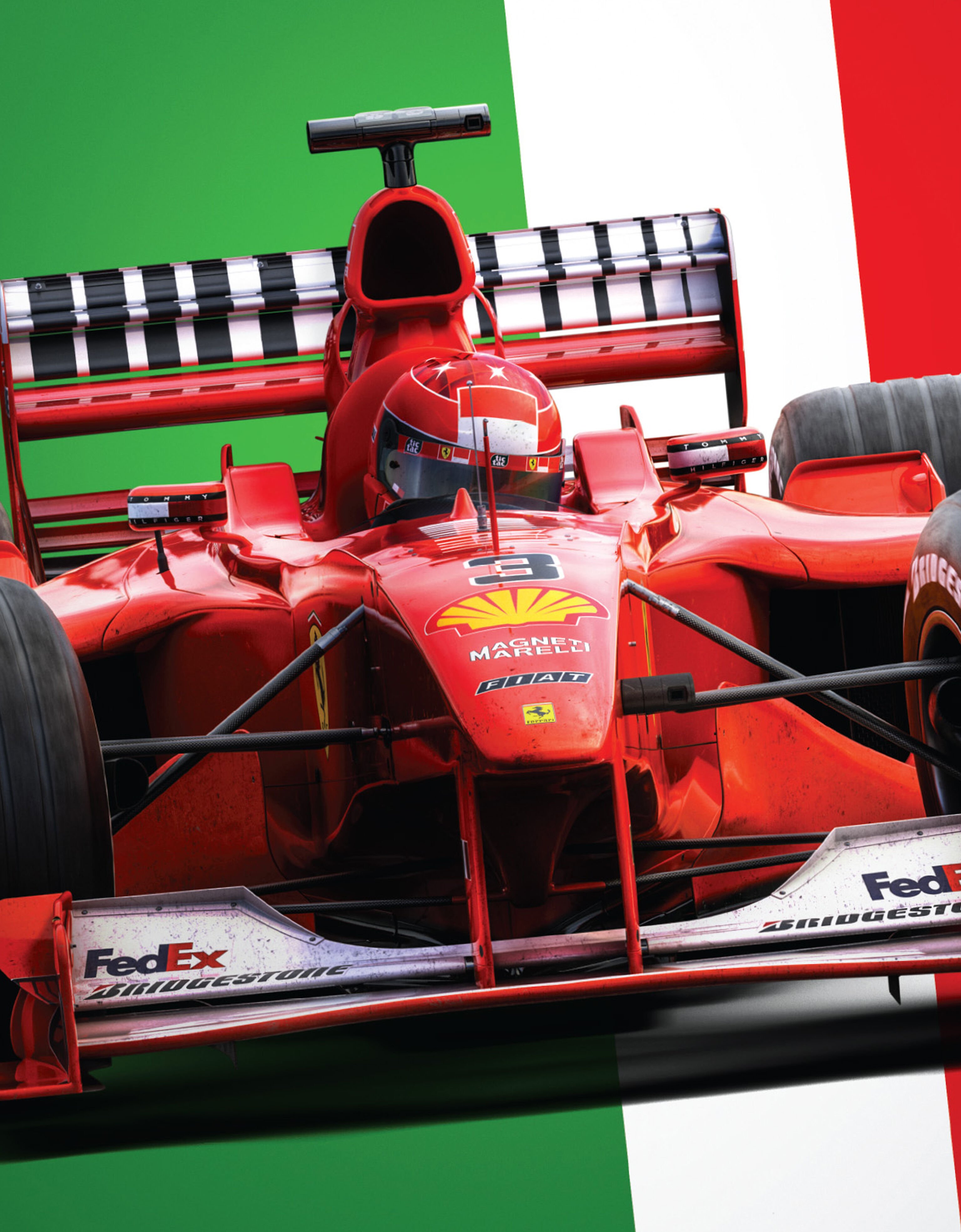 Poster ufficiale Ferrari F1-2000 Michael Schumacher World Champion Ferrari Poster ufficiale Ferrari F1-2000 Michael Schumacher World Champion Multicolore LE0P0321EXT0001f