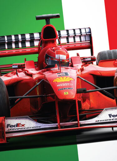 Poster ufficiale Ferrari F1-2000 Michael Schumacher World Champion Ferrari Poster ufficiale Ferrari F1-2000 Michael Schumacher World Champion Multicolore LE0P0321EXT0001f