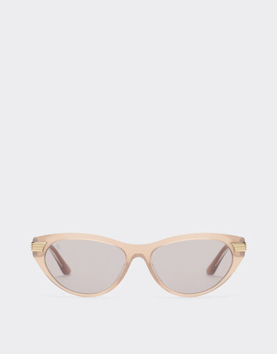 Ferrari Light brown pearlacetate sunglasses with brown lenses Hazelnut LA0F0f
