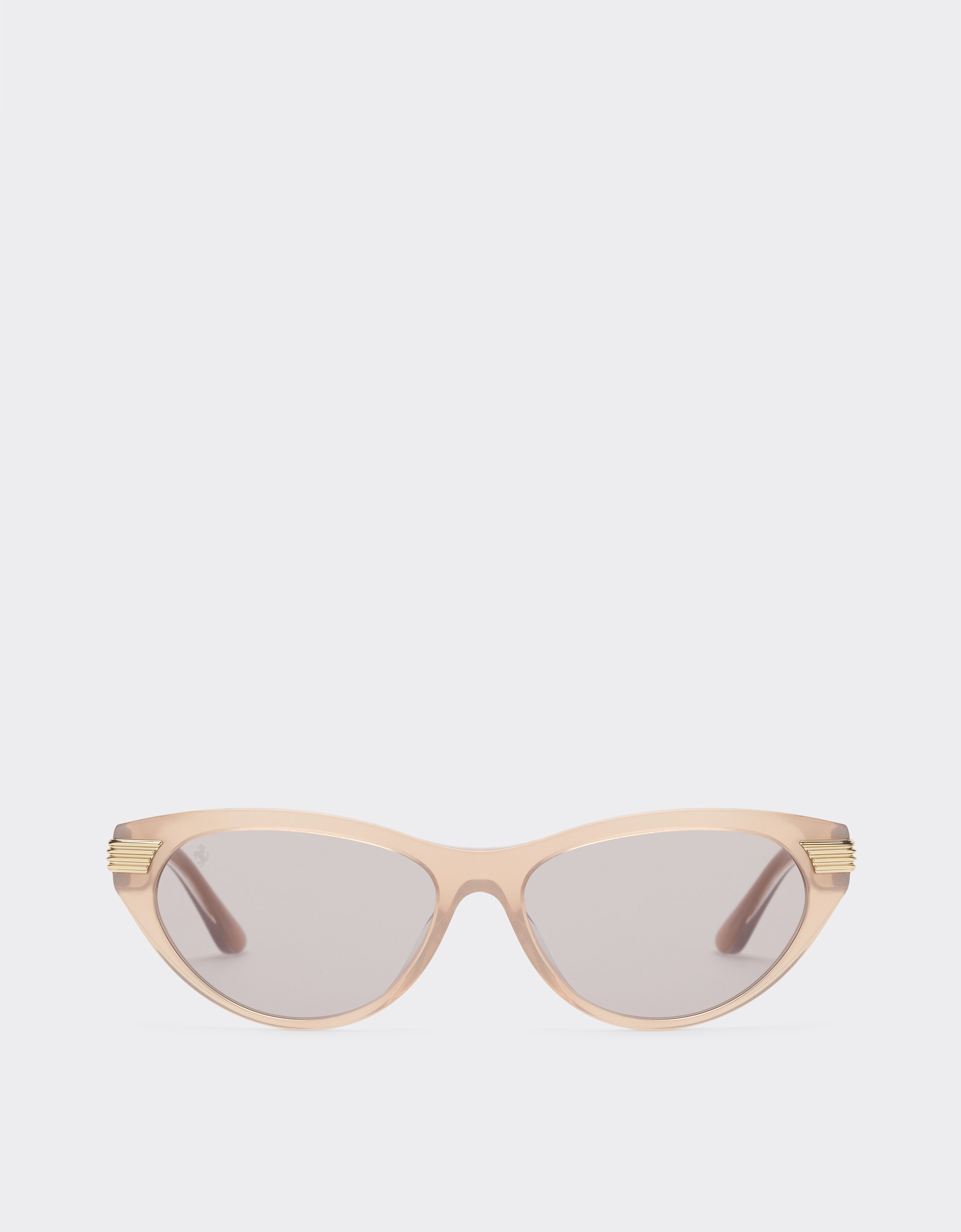 Ferrari Light brown pearlacetate sunglasses with brown lenses Hazelnut LA0F0f