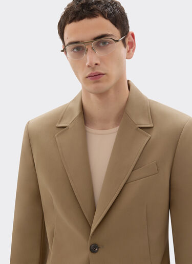 Ferrari Technical cotton blazer Khaki Green 50792f