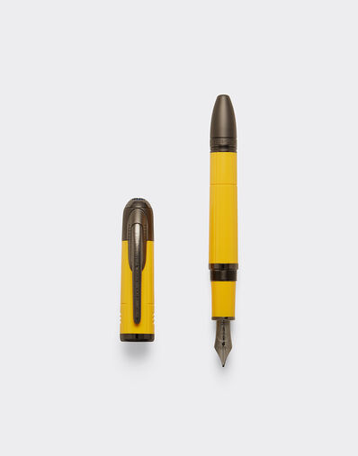 Ferrari Montblanc Great Characters Enzo Ferrari Special Edition Giallo Modena fountain pen Yellow F1595f