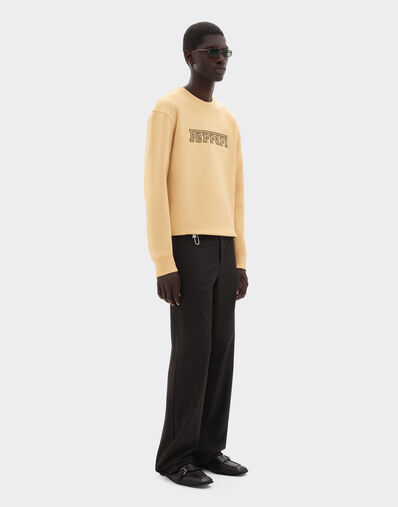 Ferrari Sweat-shirt en coton avec patch Ferrari Jute 50834f
