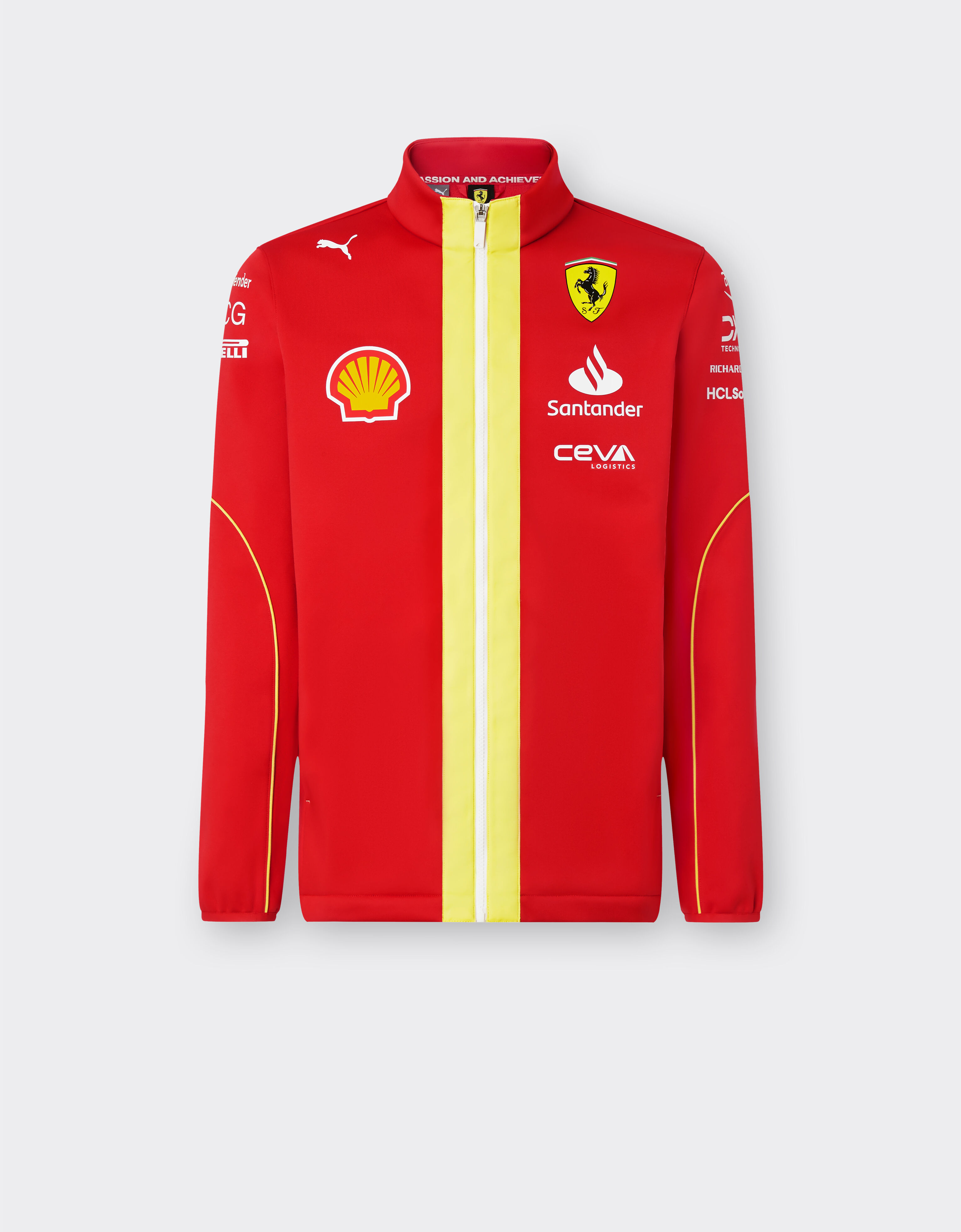 Ferrari 2024 Scuderia Ferrari Team Replica Soft-Shell jacket Azure F1213f