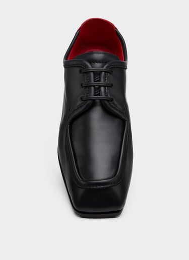 Leather derby shoe Ferrari Leather derby shoe Black 22741f