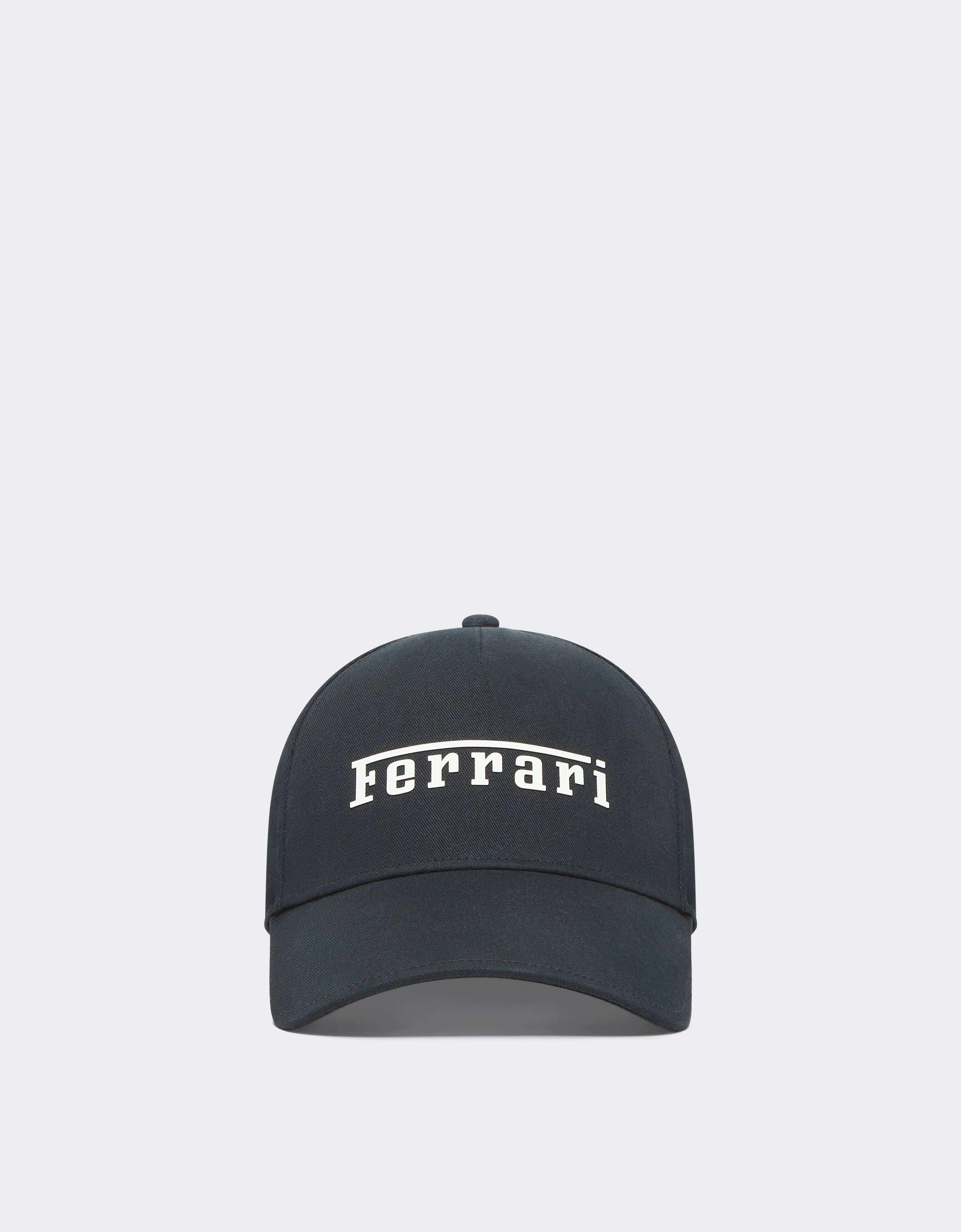Ferrari Baseball cap with Ferrari logo Black Matt 20403f
