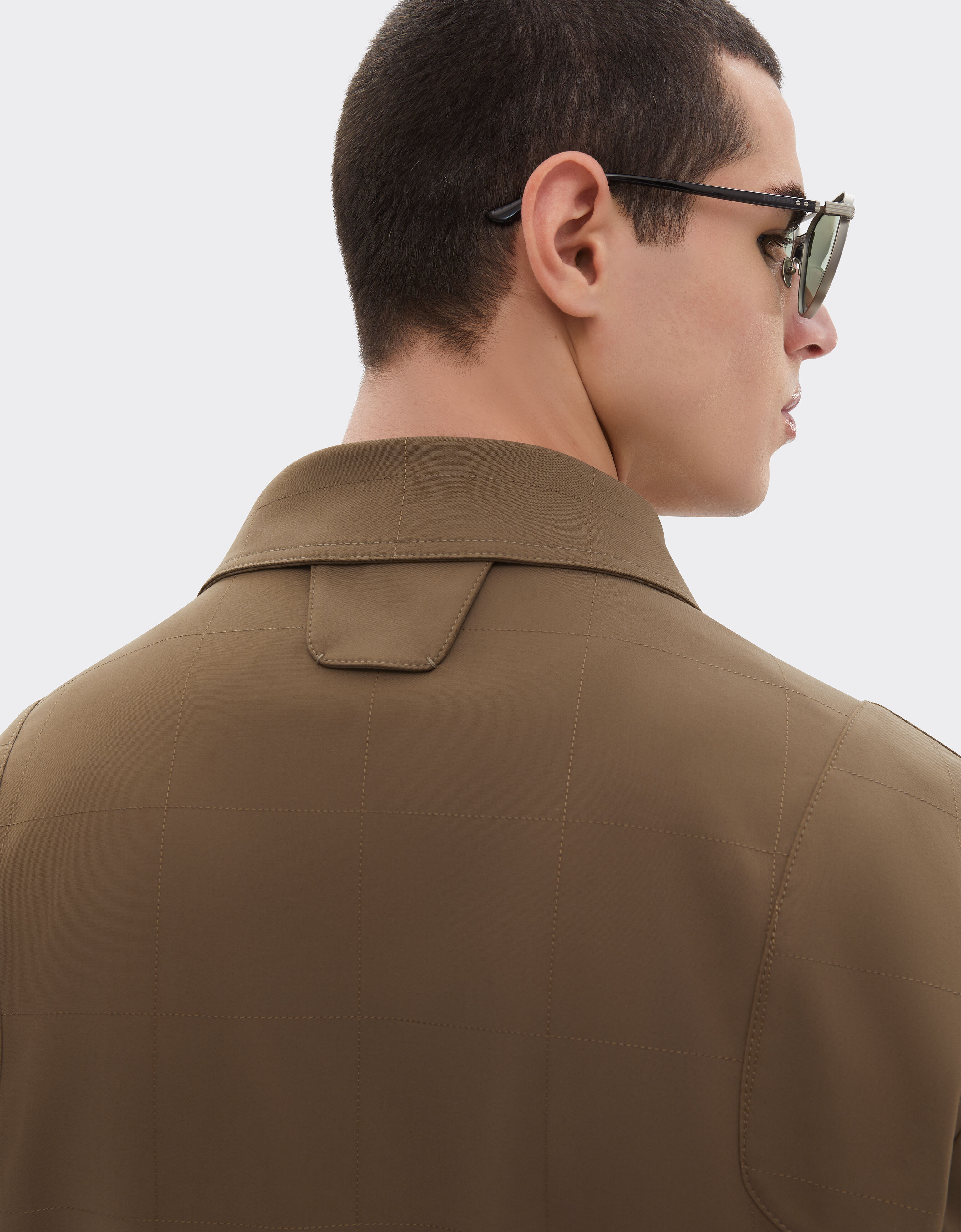 Ferrari caban en coton technique Khaki Green 50988f