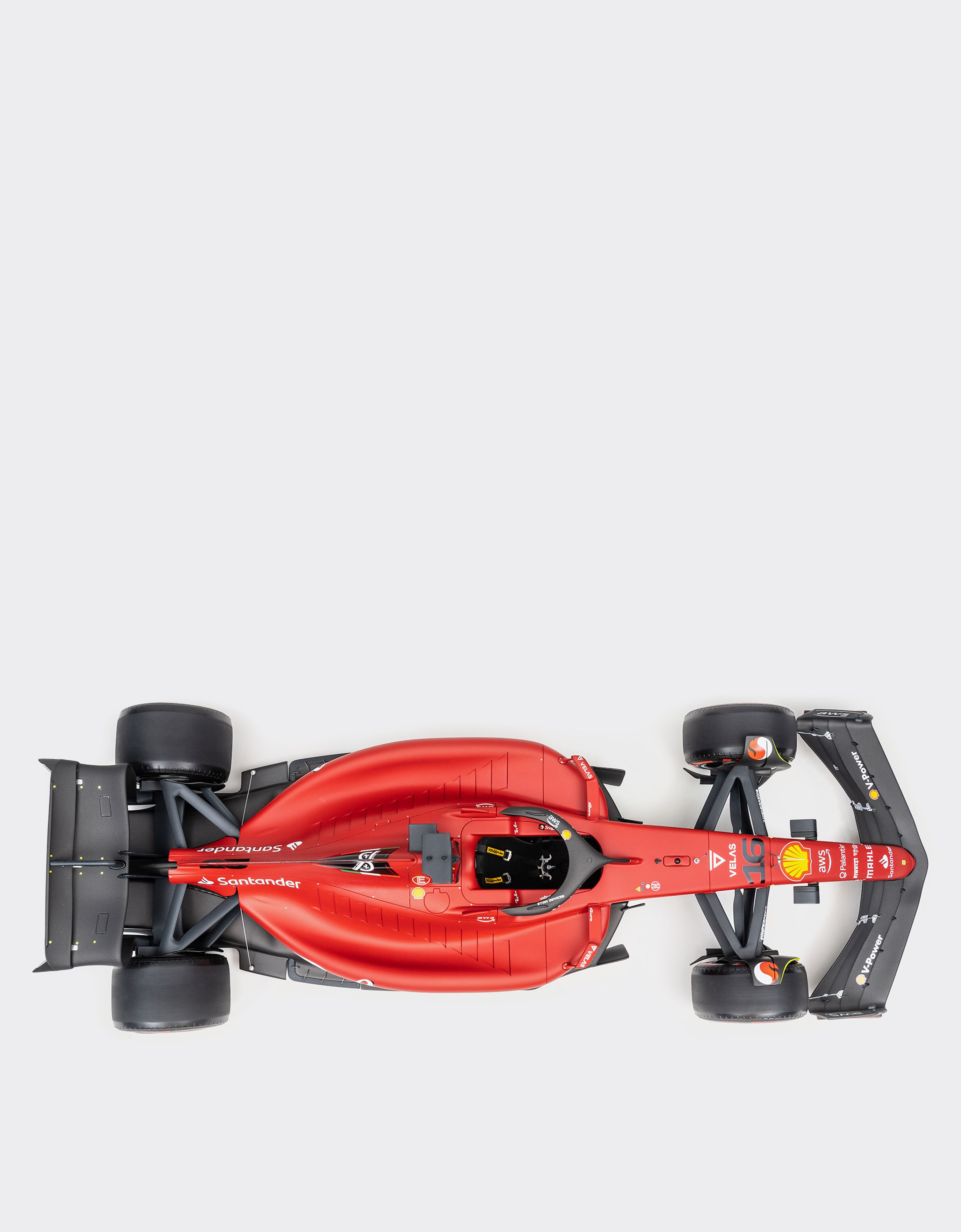 Ferrari 1:8 Charles Leclerc 法拉利 F1-75 模型车 红色 F0665f