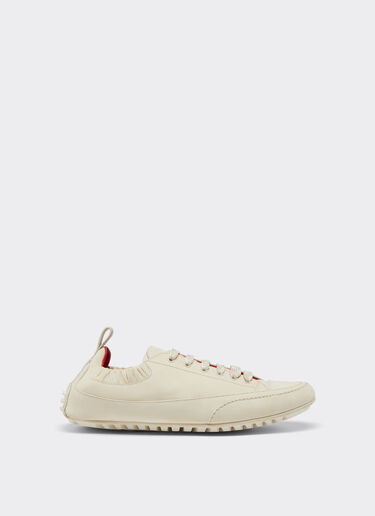 Ferrari Driving trainers in nubuck leather Ecru 22033f