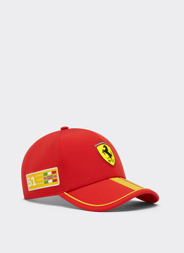 Ferrari Hypercar 51 Replica 2026 Special Edition Baseball Cap Ferrari Ferrari Hypercar 51 Replica 2026 Special Edition Baseball Cap Rosso LA0HQf