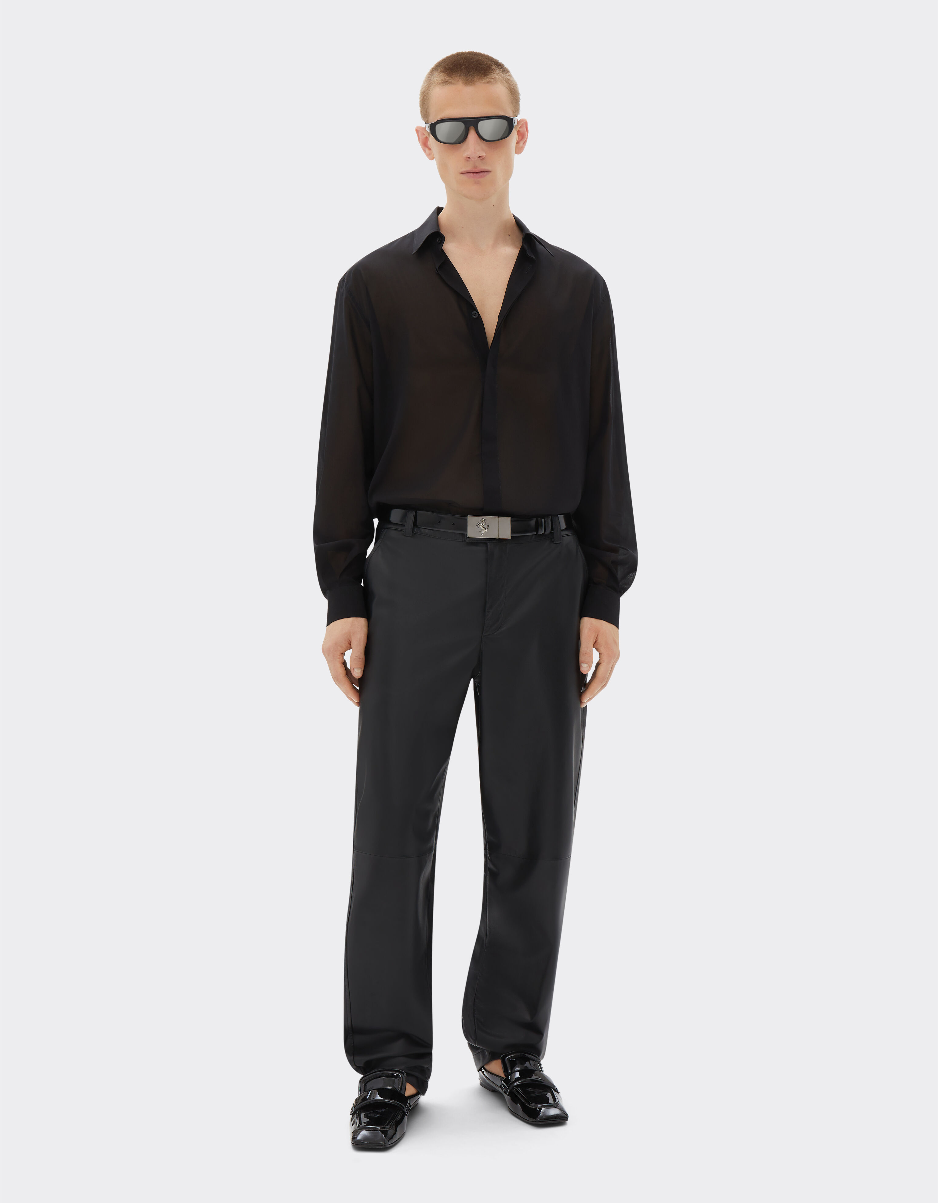 Ferrari Shirt in voile Black 21624f