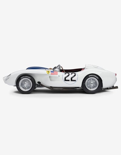 Ferrari Miniatura Ferrari 250 TR 1958 Lucybelle II Le Mans a escala 1:8 MULTICOLOR L4061f