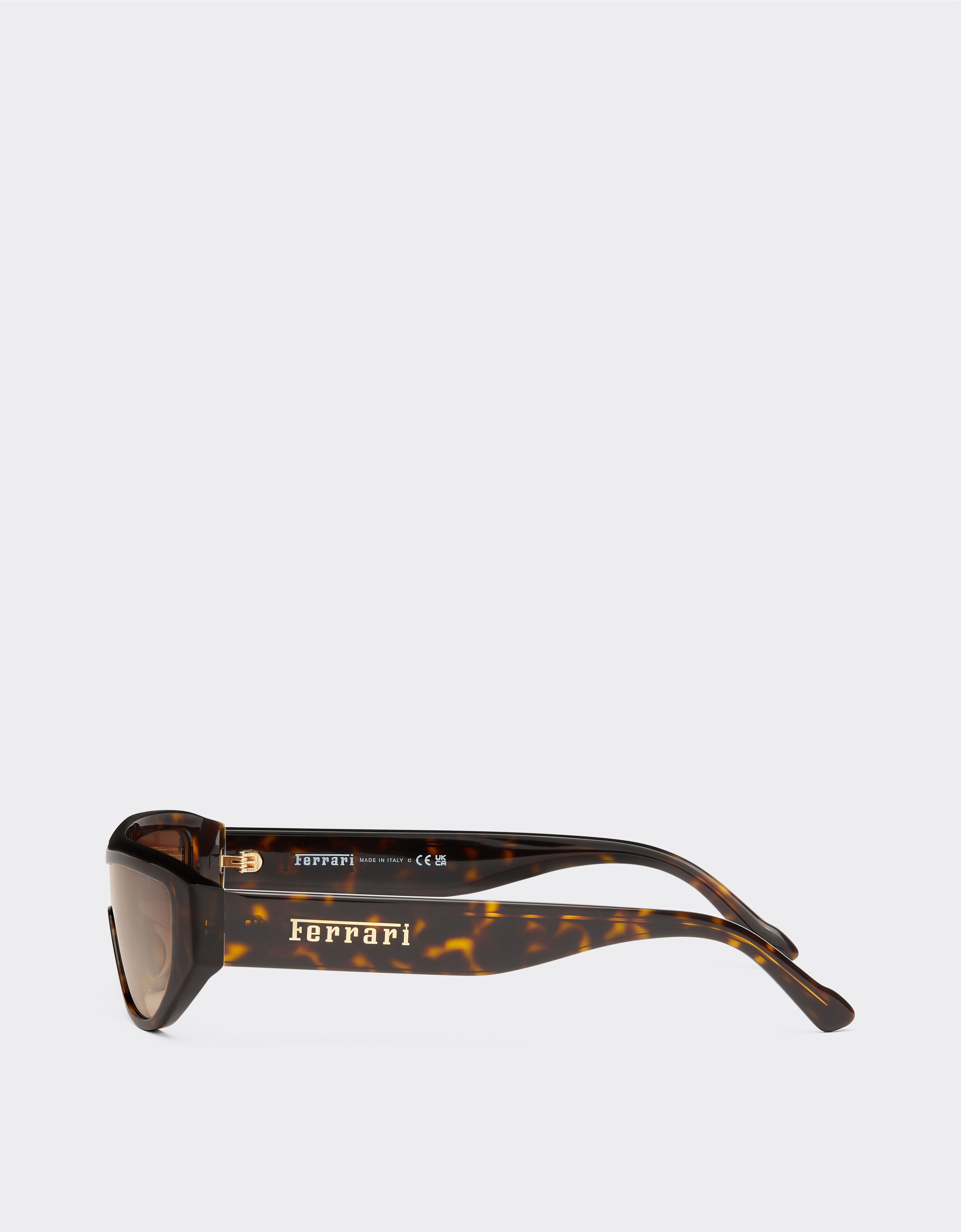 Ferrari Ferrari sunglasses in havana acetate with gradient brown lenses Tortoiseshell F1267f