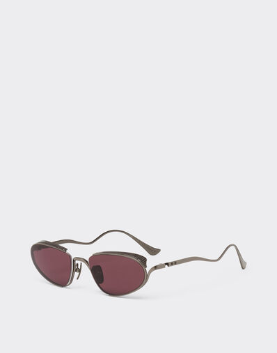 Ferrari Ferrari sunglasses in gunmetal grey titanium with exclusive Contrast Pro™ lenses Ingrid LA02Pf