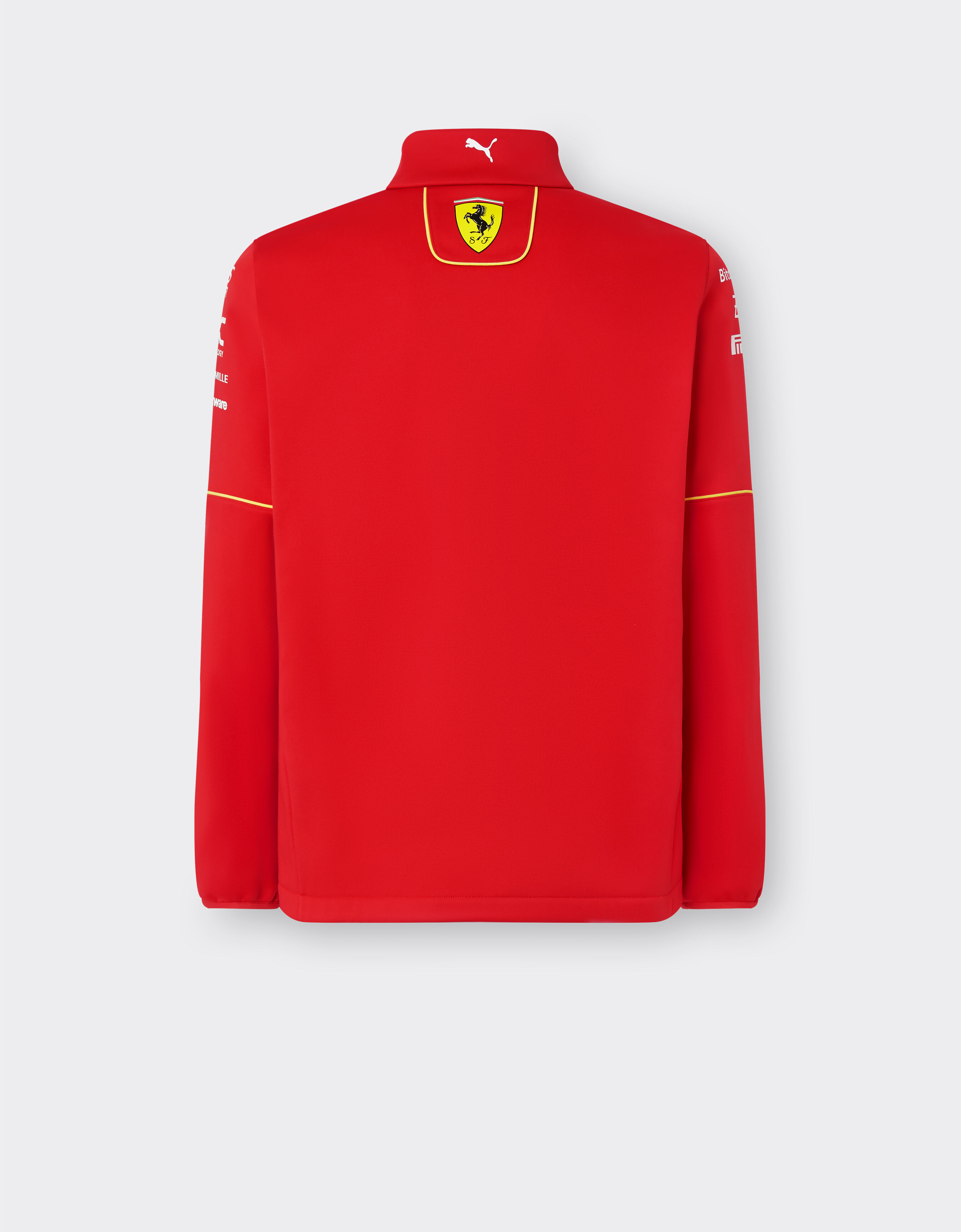 Ferrari Veste Soft-Shell Replica Team Scuderia Ferrari 2024 Rouge F1153f