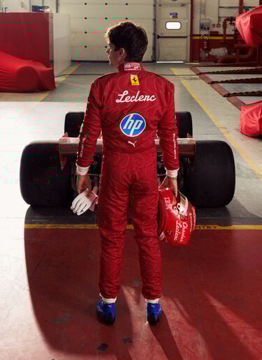 Puma for Scuderia Ferrari HP Charles Leclerc Monza 2025 racing gloves Ferrari Puma for Scuderia Ferrari HP Charles Leclerc Monza 2025 racing gloves Optical White LA0CKf