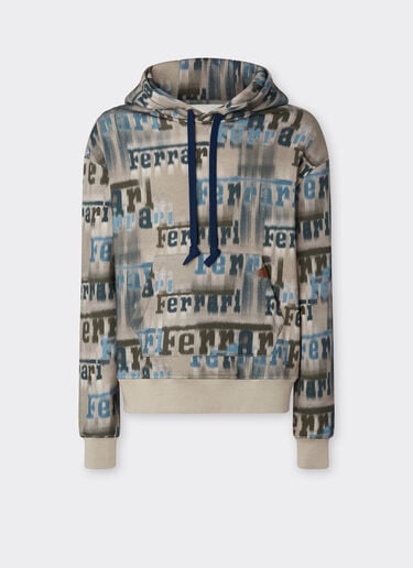 Sweatshirt avec imprimé Ferrari Ikat Ferrari Sweatshirt avec imprimé Ferrari Ikat Beige 22830f