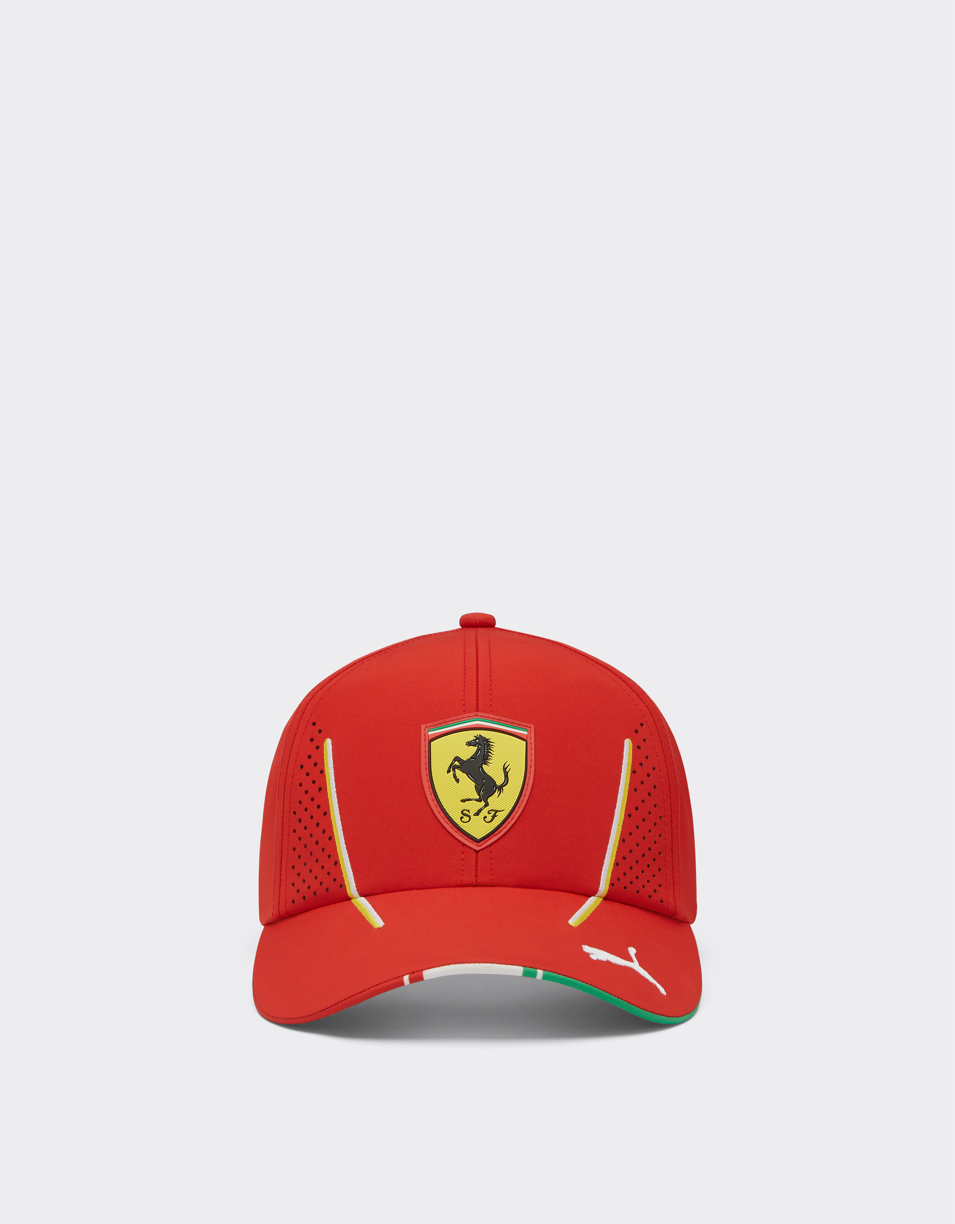 Ferrari 2024 Junior Scuderia Ferrari Team Replica baseball hat Rosso Corsa F1151fK