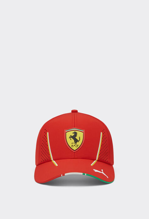 Ferrari ジュニア 2024 Scuderia Ferrari チーム レプリカ ベースボールキャップ Rosso Corsa F1135f