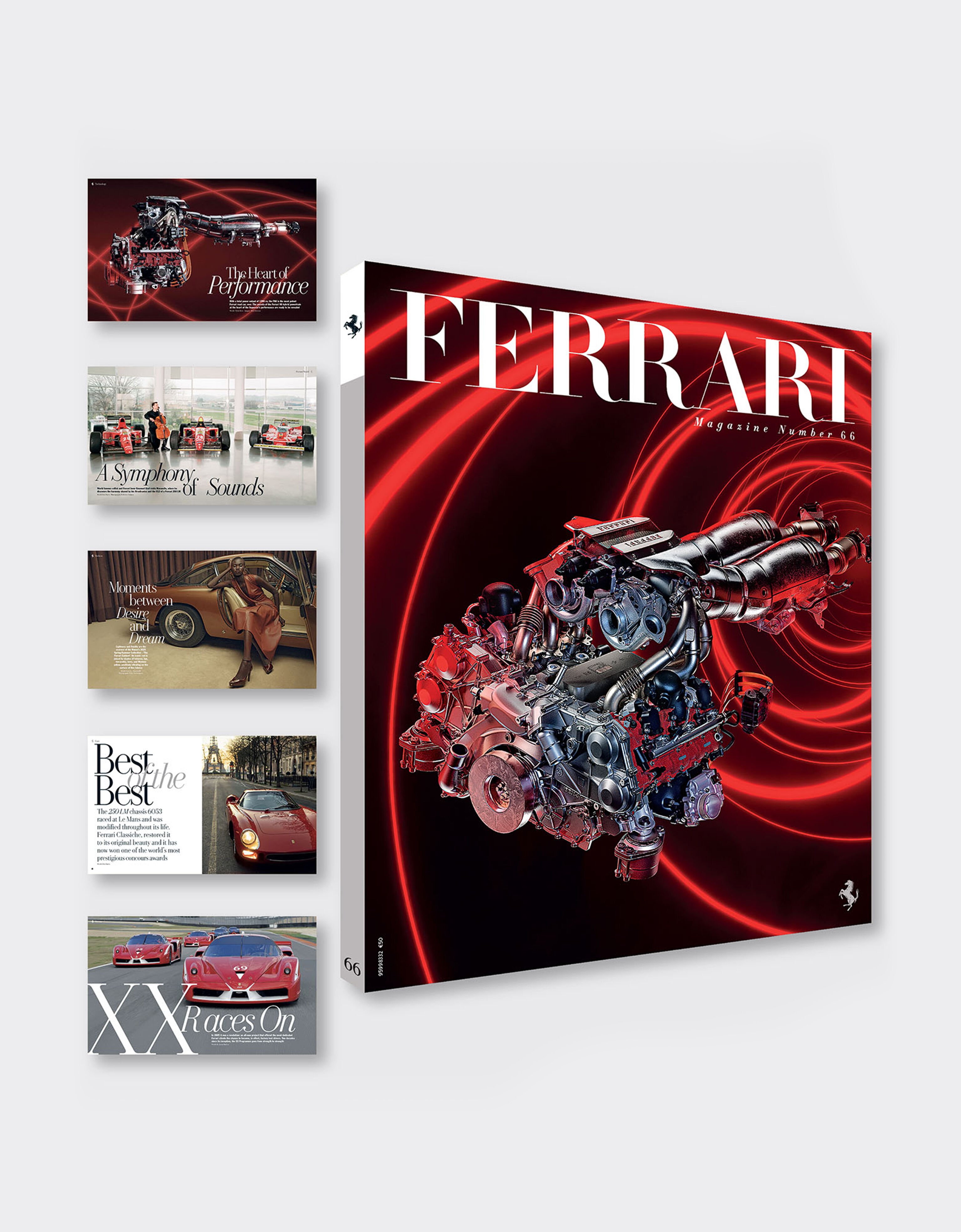 Ferrari Le magazine officiel de Ferrari numéro 66 MULTICOLOUR 50314f