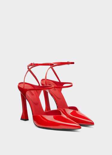Ferrari Zapato de salón de charol Negro 22010f