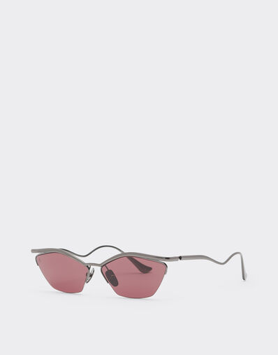 Ferrari Ferrari sunglasses in polished gunmetaltitanium with exclusive Contrast Pro™ lenses Gunmetal LA0L1f