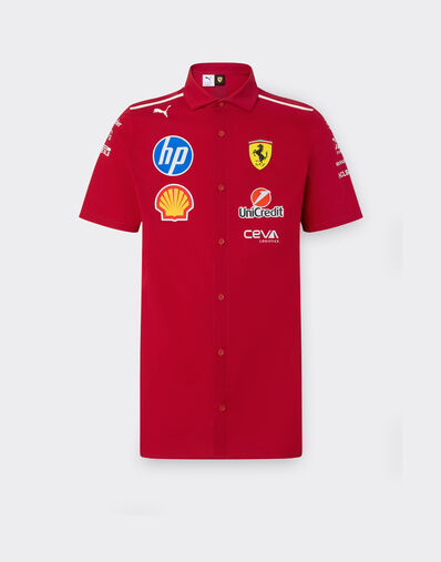 Ferrari 2025 Team Puma Trikot für Scuderia Ferrari HP Kirsche LA01Zf
