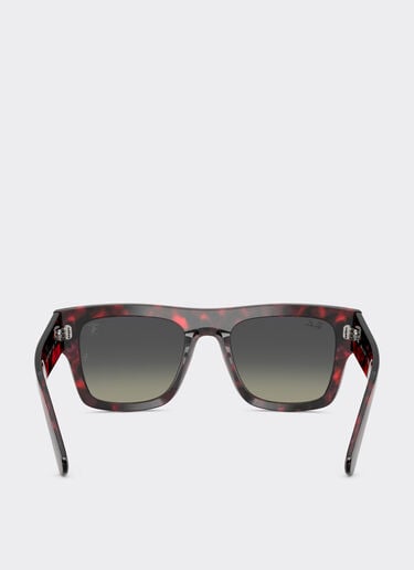 Ray-Ban für Scuderia Ferrari RB2217M aus havannaroten Acetat mit grauen Verlaufsgläsern Ferrari Ray-Ban für Scuderia Ferrari RB2217M aus havannaroten Acetat mit grauen Verlaufsgläsern Rosso Corsa LA013f