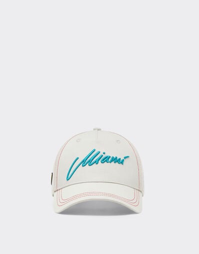 Ferrari Baseballkappe Scuderia Ferrari Miami 2026 Avorio SANCP0023HMM0029f