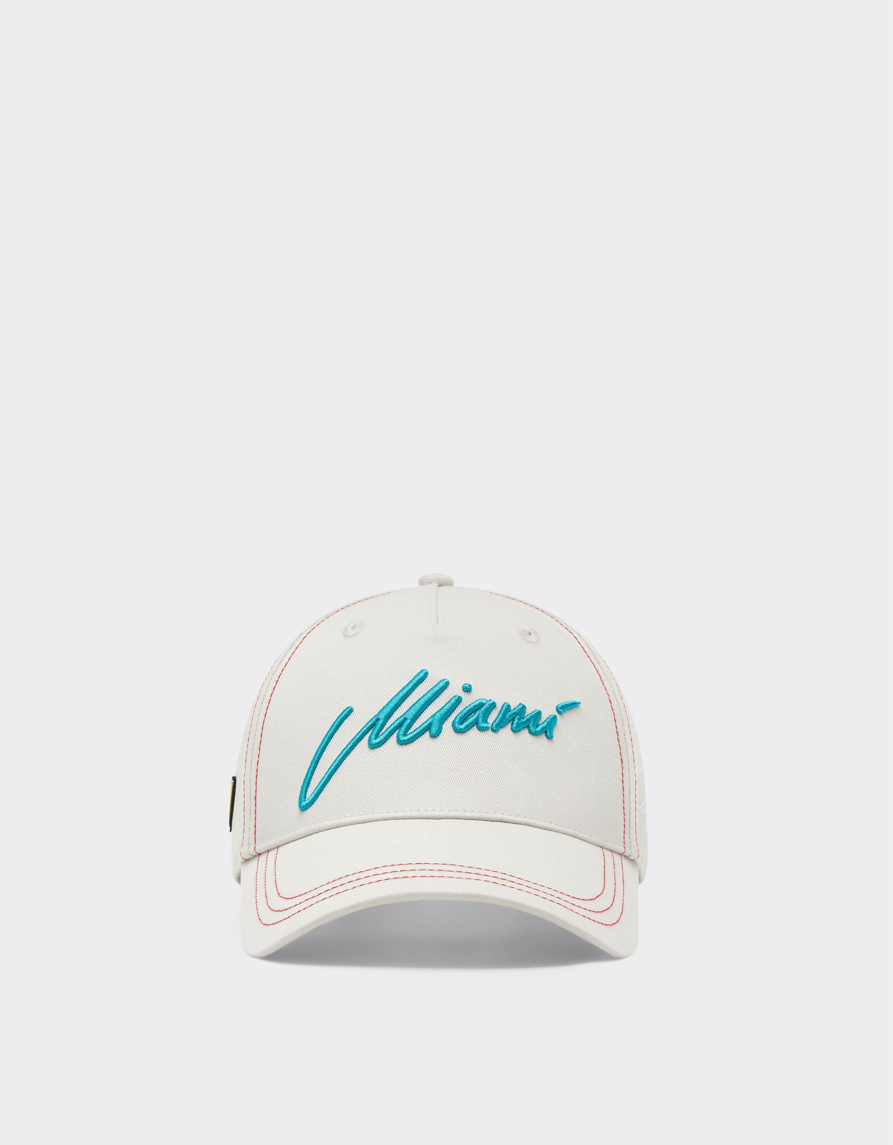 Ferrari Baseball cap Scuderia Ferrari Miami 2026 Avorio SANCP0023HMM0029f