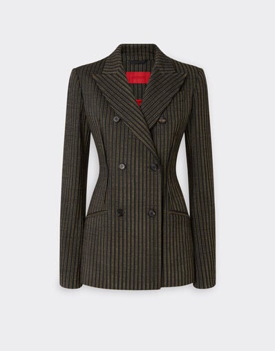 Ferrari Pinstripe wool blazer Anthracite 50126f