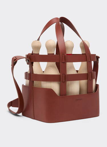 Ferrari Jeu de quilles en cuir Hide 50972f
