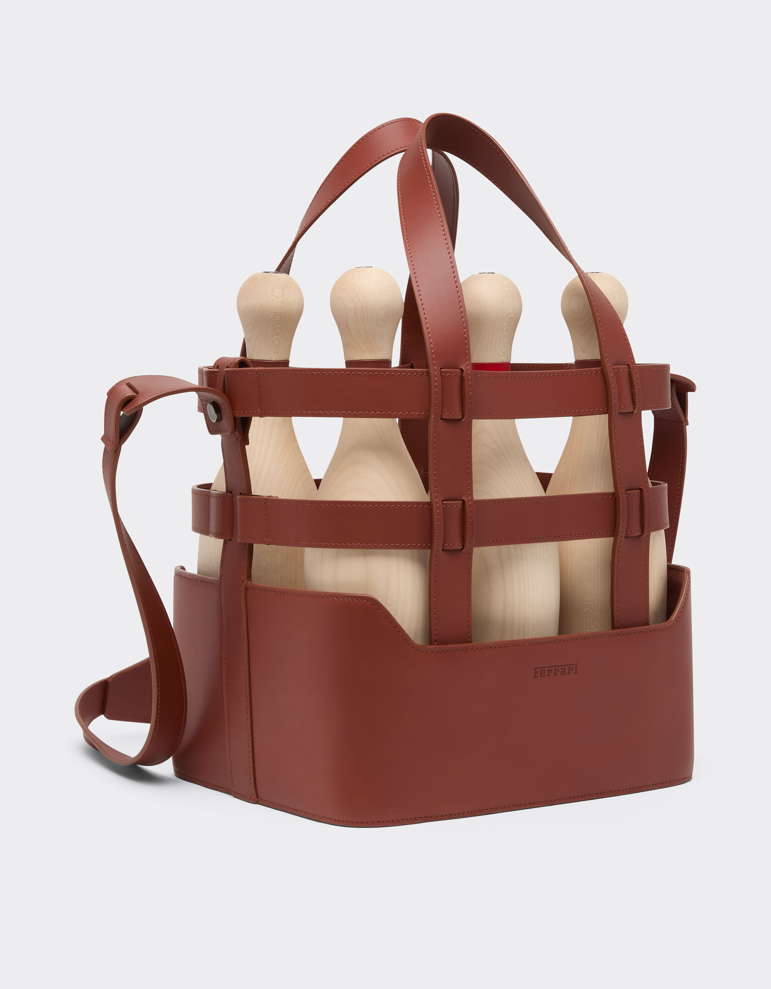 Ferrari Jeu de quilles en cuir Hide 50972f