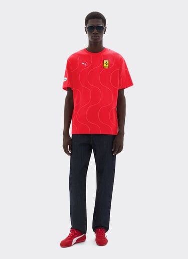 Puma for Scuderia Ferrari HP 2025 Monza Limited Edition T-shirt Ferrari Puma for Scuderia Ferrari HP 2025 Monza Limited Edition T-shirt Red LA0A9f
