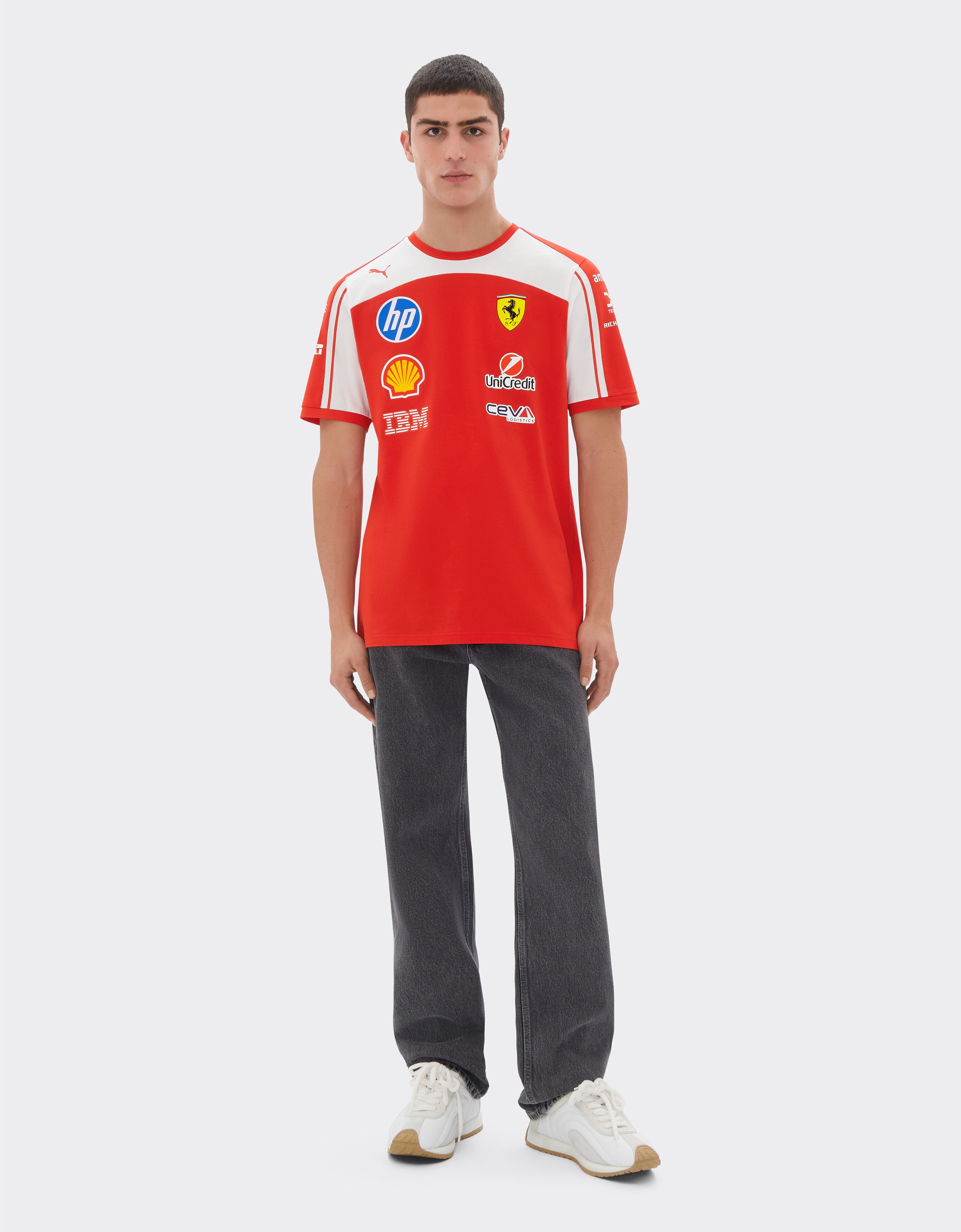 Ferrari T-shirt Replica 2026 Puma pour Scuderia Ferrari HP Rouge LA0HDf