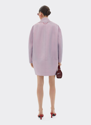 Ferrari Peacoat in iridescent nylon twill Wisteria 22438f