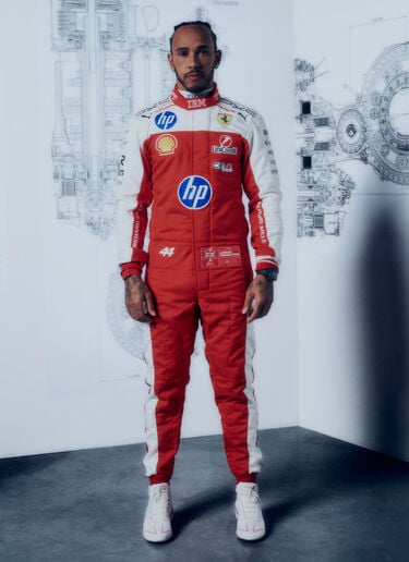 Combinaison de course Hamilton Replica Scuderia Ferrari pour le GP d'Austin 2026 Ferrari Combinaison de course Hamilton Replica Scuderia Ferrari pour le GP d'Austin 2026 Rouge Racing LW0JU4119EXT0001f