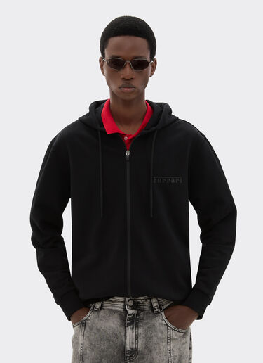 Ferrari Sudadera con capucha y logotipo Ferrari Negro 20452f
